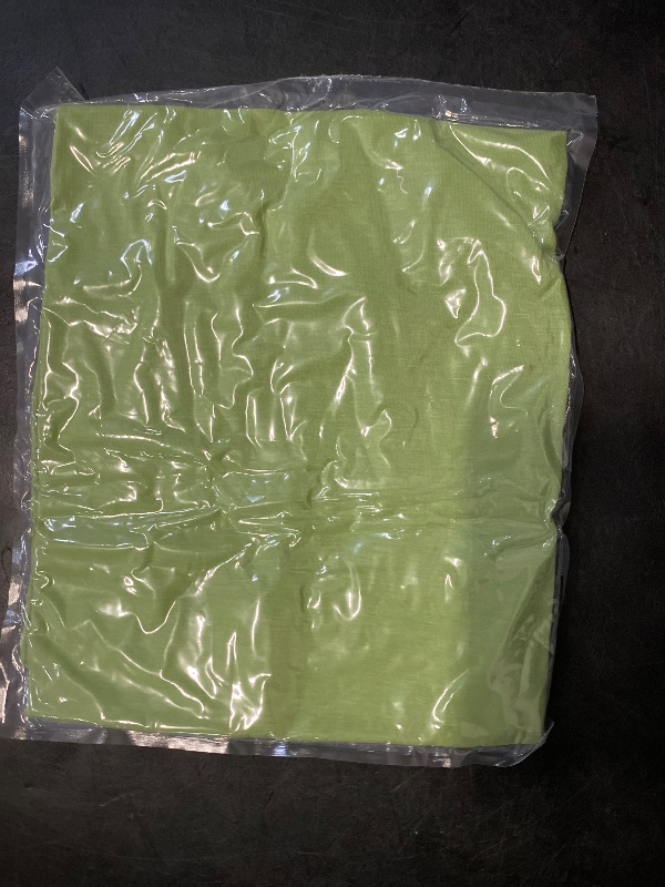 Photo 1 of 5-14 Years Girls Pleated T Shirts Kids Summer Short Sleeve Fashion Tops Tees Grass Green