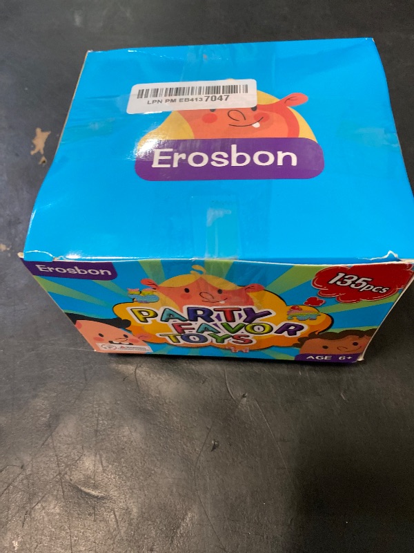 Photo 1 of Erosbon 135pcs Party Favors for Kids 3-5 4-8-12, Fidget Toys Easter Eggs Fillers Birthday Gift Treasure Box Toy Prizes for Children, Bulk Goodie Bag Stuffer Carnival Prize Reward