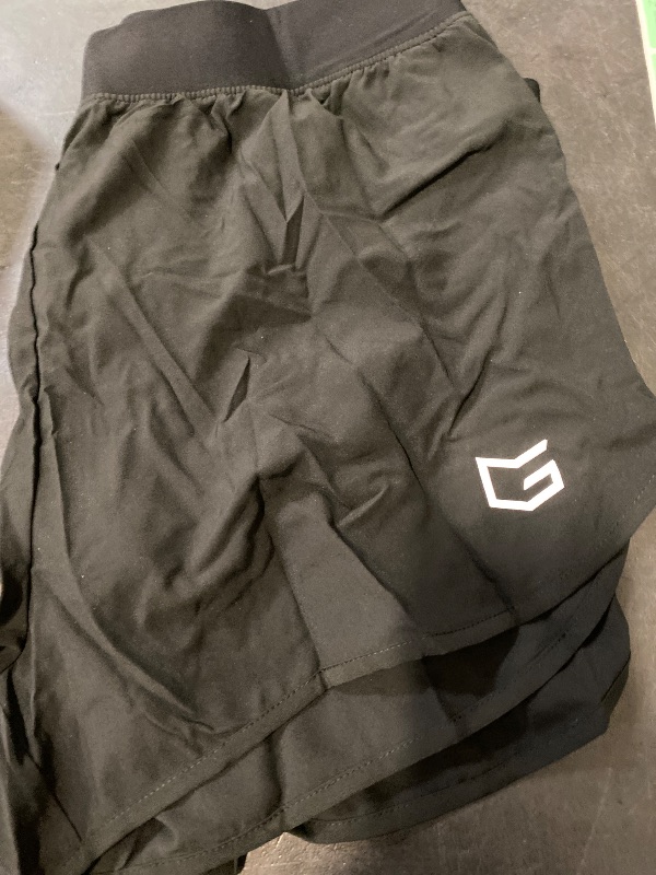 Photo 1 of G Gradual Running Shorts for Men 3 Inch Lighweight Quick Dry Workout Gym Athletic Jogging Shorts with Inner Key Pocket, Black, 