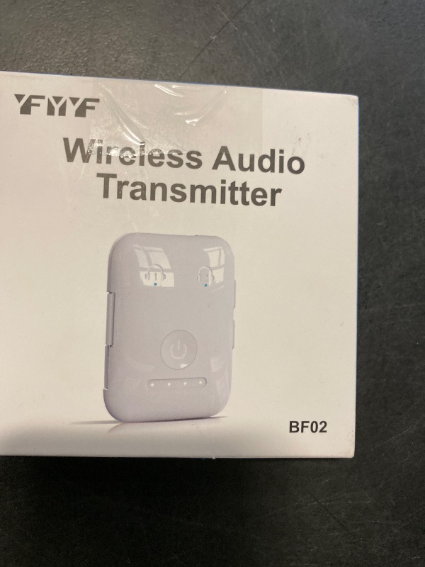 Photo 1 of Premium Bluetooth 5.4 Transmitter, Airplane Wireless Adapter, Supports 2 AirPods/Headphones, Bluetooth Transmitter for TV, Airplane, Gym, with aptX Adaptive & Low Latency