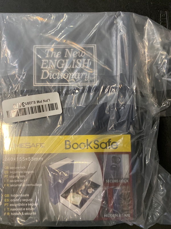 Photo 1 of SEPOX® Twins Safe Book Lock Box, Safe Box with Premium Combination Lock - Dorm-safe & Versatile - Authentic Paper Cover - Sturdy Steel Interior - Storage for Cash & Valuables 1pcs Pack of Large Book