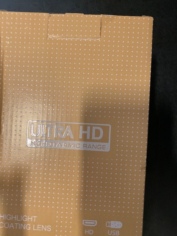 Photo 1 of Mini Portable Projector 4K WiFi 6 BT 5.2 Upgraded Portable Projector Full HD Supported for Phone /PC /TV /HDMI /PS5 /Laptop Auto Keystone Home Theater 180° Rotation [Built-in App]