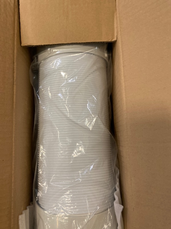 Photo 1 of TL1854 5" Diameter Portable Air Conditioner Exhaust Hose Kit Compatible With Delonghi PACA140E PACC100EL PACC100 PACA110 PACCT90, 44" length Exhaust Outlet Hose Tube Include TL2667 Hose Connection