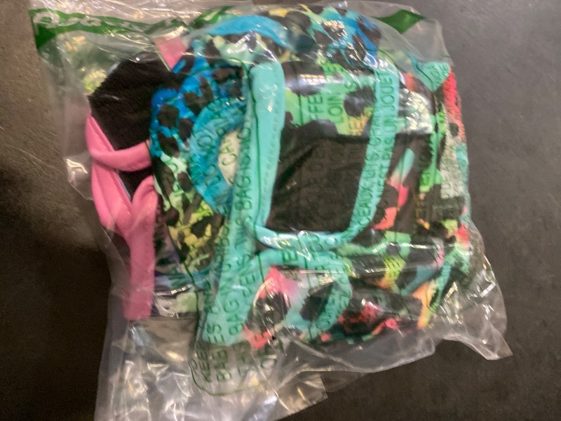 Photo 1 of Size small  wegreeco Dog Diapers Female (3 Pack), Highly Absorbent Dog Diapers for Female Dogs, Washable Dog in Heat, Incontinence, or Excitable Urination (Colorful Leopard,)