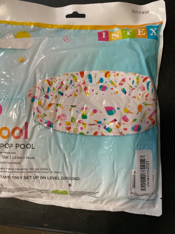 Photo 1 of Intex Inflatable Stars Kiddie 2 Ring Circles Swimming Pool (48" X 10") [Assorted Styles]