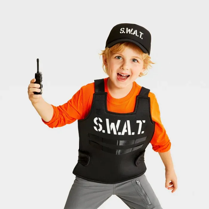Photo 1 of Kids' SWAT Vest Halloween Costume Kit One Size Fits Most - Hyde & EEK! Boutique