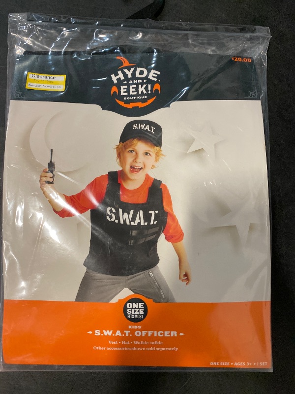 Photo 1 of Kids' SWAT Vest Halloween Costume Kit One Size Fits Most - Hyde & EEK! Boutique