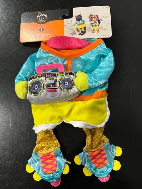 Photo 1 of Size M Dog Cat Pet Costume Retro Skater New Pet Halloween Cosplay Parade Vintage 80s