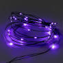 Photo 1 of 30ct LED Halloween Dewdrop Fairy String Lights Purple - Hyde & EEK! Boutique: Battery-Operated, Indoor Use