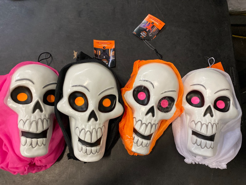Photo 1 of 4 Pack Halloween Gravestone Foam Display Lawn Decoration 18" X 11" X 1.5" Each