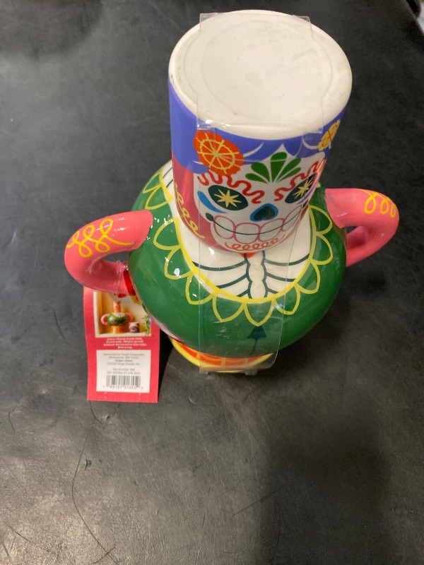 Photo 1 of Dia De Muertos Target Cantaro Water Jug Tumble up Dia Pacheco NEW 2024