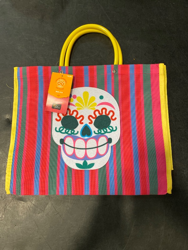 Photo 1 of Day Of The Dead Tote Bag 