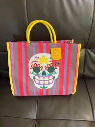 Photo 1 of Day Of The Dead Tote Bag 