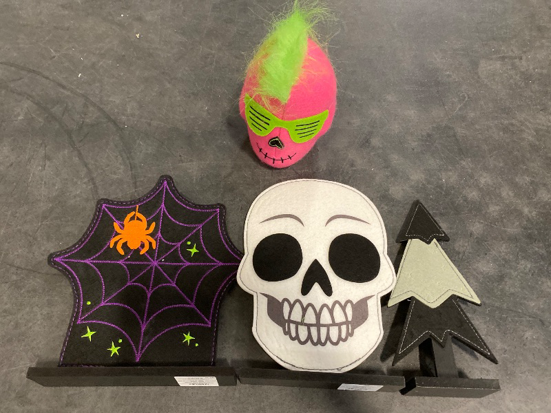 Photo 1 of 4 pack Halloween indoor decorations 