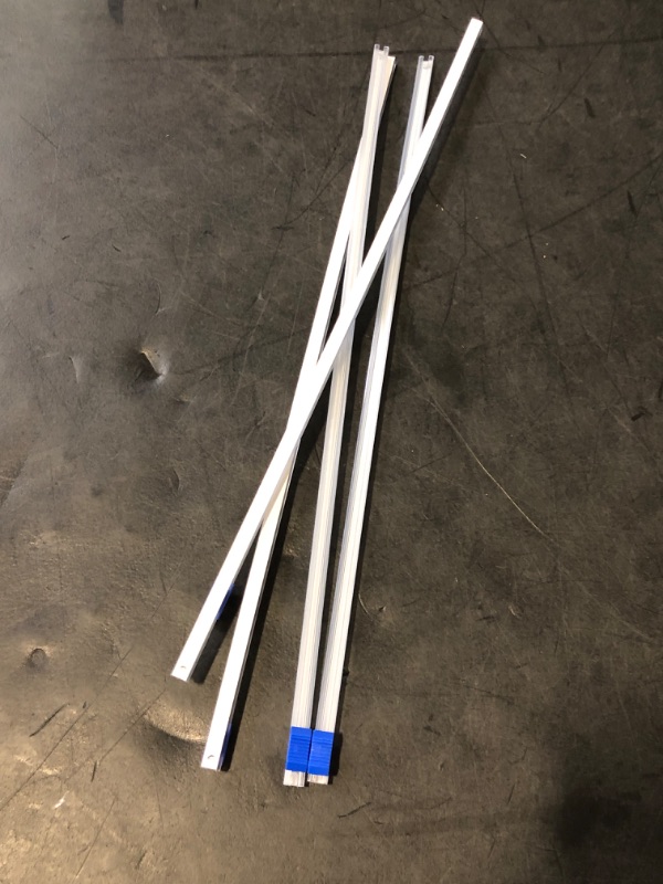 Photo 1 of Plastic Wrap Cutter Slide Cutter - 4 Sticks 15" Self-Adhesive Cling Film Slide Cutter for Parchment Paper Plastic Wrap Aluminum Foil Wax Paper - Slide Cutter Replacement Fit Most Brands Roll1040557502
