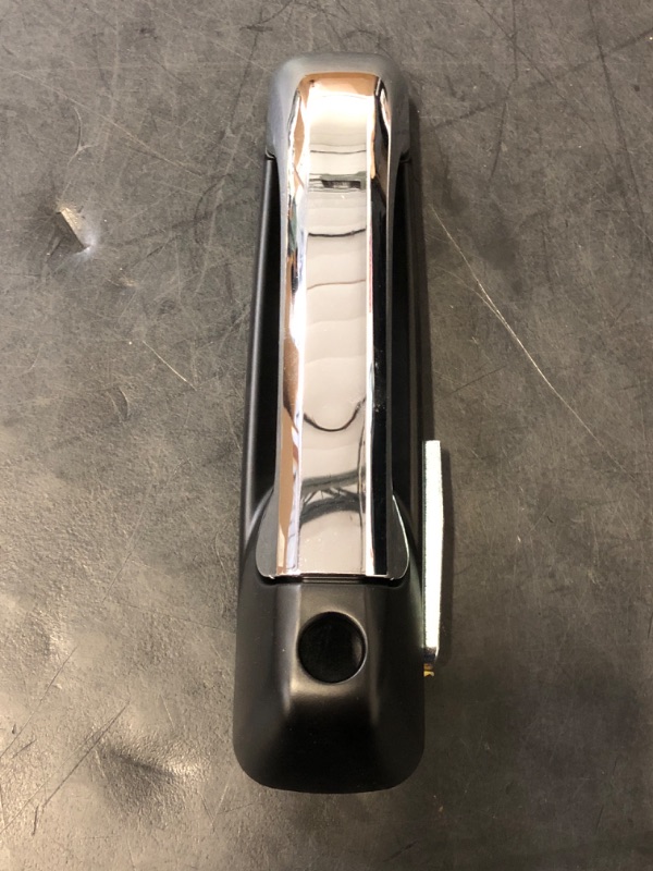 Photo 1 of APPERFiT Exterior Door Handle Chrome & Black for Front Left Door Panel Compatible with Dodge RAM 1500 2500 3500 4500 5500 Truck Door Parts Replaces 1GH291XRAJ