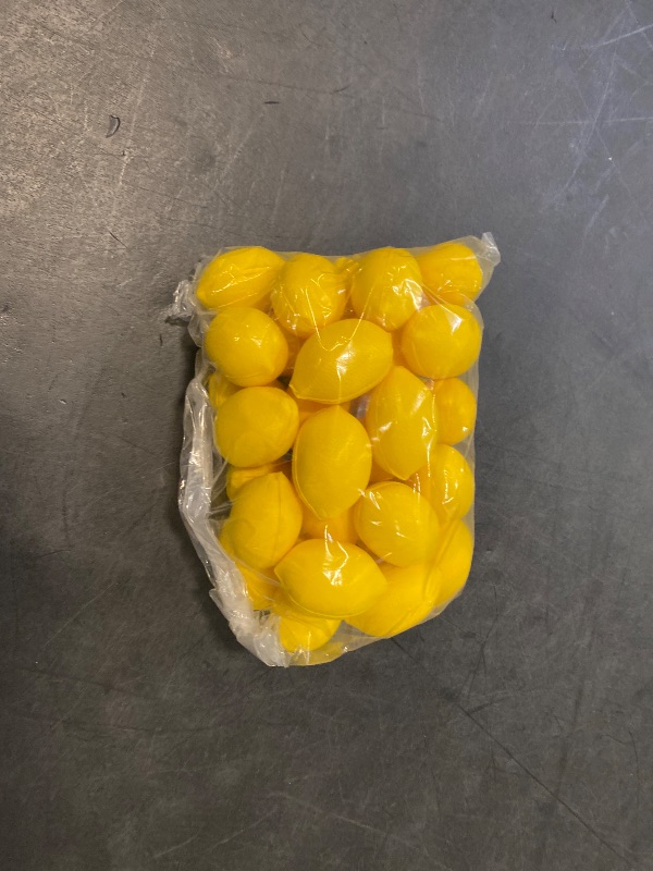 Photo 1 of 36 Pcs Lemon Toys Lemon Relieve Stress Ball Party Favors Pu Foam Quick Rising Fruit Stress Relieve Toys for School Home Small Party Bag Fillers