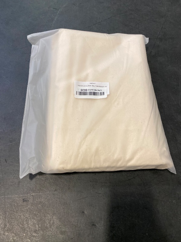 Photo 1 of HOTGODEN Medium Weight 100% Cotton Muslin Fabric: 63 inch x 5 Yards Unbleached Muslin Linen Fabric Material for Sewing Material Apparel Cloth