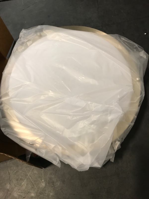 Photo 1 of 36W LED Ceiling Lights for Bedroom Kitchen, 3600lm Super Bright, Dimmable Flush Mount Light Fixtures 6500K/5000K/4000K/3000K/2700K Adjusted Modern Lamps 2PACK, 13 Inch, Nickle