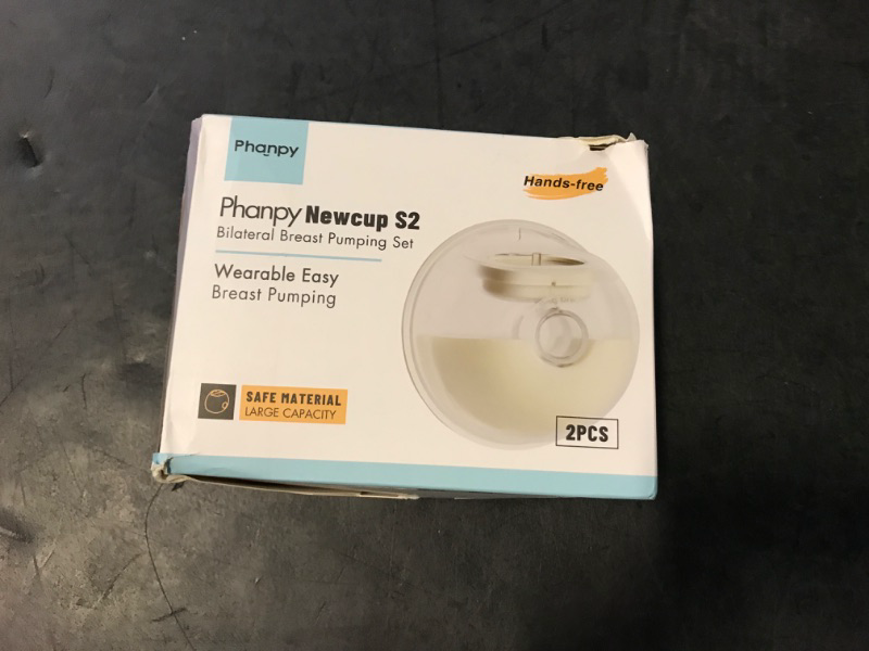 Photo 1 of Phanpy Wearable Breast Pump Milk Collector Cup, New Cup Parts, Original Phanpy Breast Pump Replacement Accessories, 24 mm Flange and 20mm Insert Included, 15 oz / 420 ml, 2 Piece