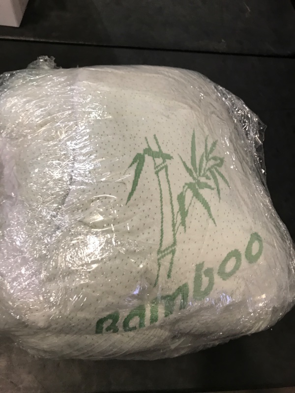 Photo 1 of Ultra Soft Full Size Mattress Topper - Viscose Made from Bamboo Pillow Top Mattress Pad for Back Pain Relief - Naturally Cooling for Hot Sleepers, Green