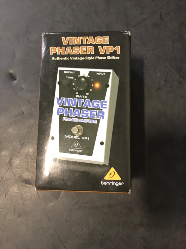 Photo 1 of Behringer VINTAGE PHASER VP1 Authentic Vintage-Style Phase Shifter