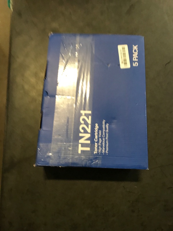 Photo 1 of TN221 TN225 Toner Cartridge High Yield Replacement for Brother TN 221 TN 225 Compatible with MFC-9130CW HL-3170CDW HL-3140CW HL-3180CDW MFC-9330CDW (2 Black, 1 Cyan, 1 Magenta, 1 Yellow, 5 Pack)