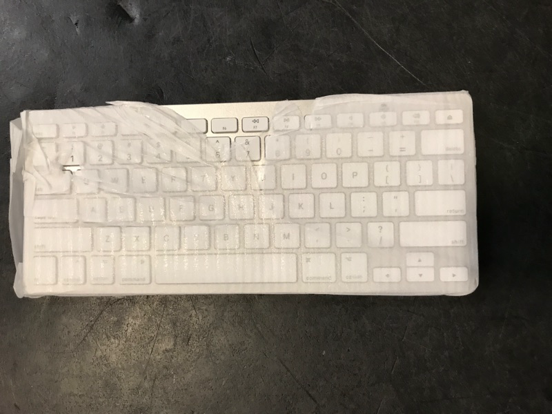 Photo 1 of OMOTON Bluetooth Keyboard Compatible with Mac, Compact Wireless Keyboard Compatible with MacBook Pro/Air, iMac, Mac Mini/Pro Laptop and PC (Silver)