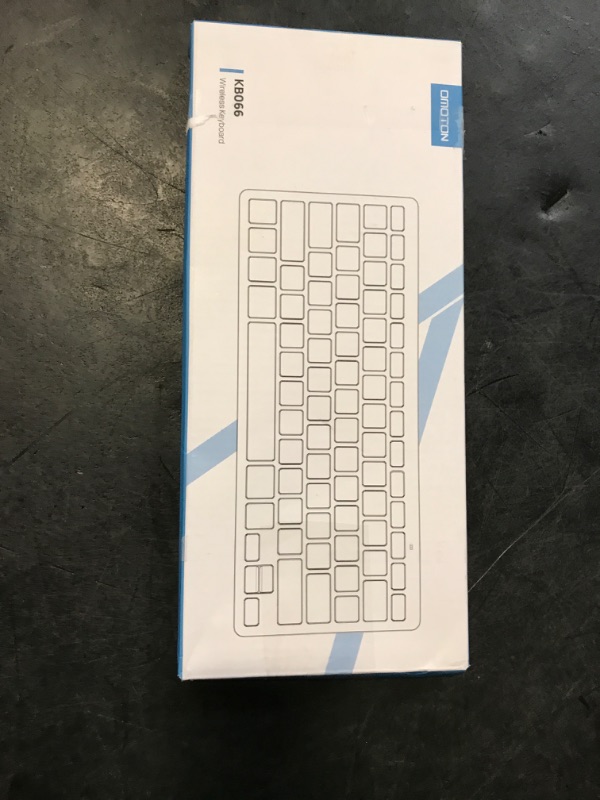 Photo 1 of OMOTON Bluetooth Keyboard Compatible with Mac, Compact Wireless Keyboard Compatible with MacBook Pro/Air, iMac, Mac Mini/Pro Laptop and PC (Silver)