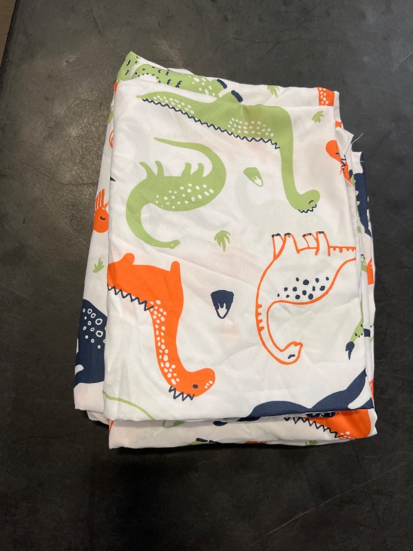 Photo 1 of WINLIFE Kids Twin Sheet Set Dinosaur Printed - 3 Piece Cartoon Dino Soft Microfiber Bed Sheets - Deep Pocket - Easy Fit - Wrinkle Resistant Cozy Bedding Set for Toddler Boys Girls Teens