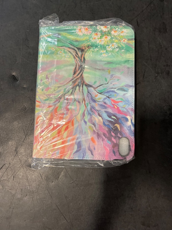 Photo 1 of Case for iPad (A16) 11th Generation, for iPad 10th Generation Case Shockproof Protective with Pencil Holder, Multi-Angle View Adjustable Stand Pocket/Hand Strap/Auto Wake Sleep,Seasons Painting Tree