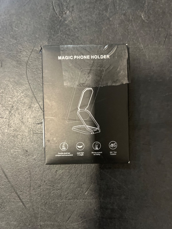 Photo 1 of A-LuGei Phone Ring Holder Finger Kickstand, Cell Phone Holder for Hand, Phone Stand for Back of Phone Case, Magnetic iPhone Ring Holder Phone Grip for Desk