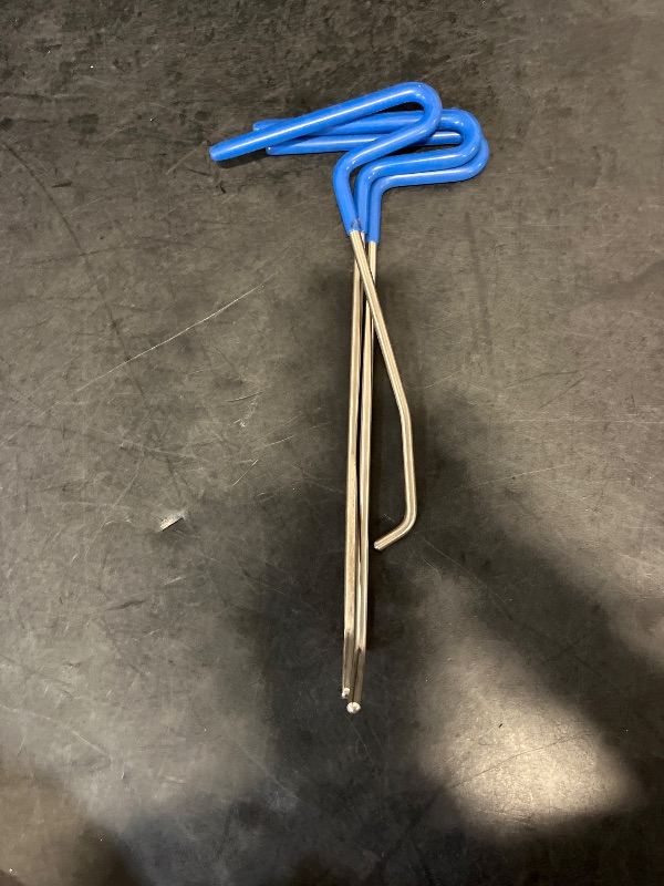 Photo 1 of LadyRosian Dent Removal Rods Kit, 3 Pcs B Style Rods Auto Body Dent Repair Tools for Door Dings and Hail Damage, Paintless Dent Removal Tool