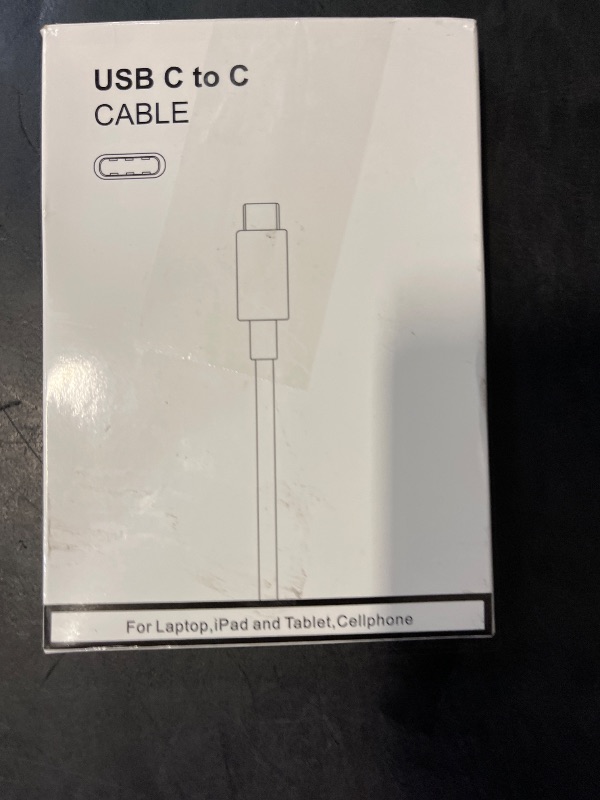 Photo 1 of IFEART 2 Pack 6.6ft USB C to USB C Cable for iPad Pro 13/12.9/11 inch, Air 5/4, Mini 6, MacBook Air/Pro Charger, iPhone 16/15 Pro Max Plus, Pixel, Type C Fast Charging Cord