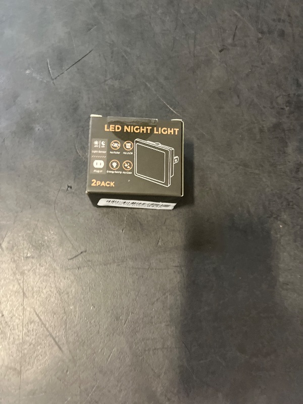 Photo 1 of L LOHAS LED Night Lights Plug into Wall 2-Pack, 0.3W Plug in Night Light, Dusk to Dawn, 3000K Soft White, Bright Nightlight Auto-On/Off, for Adults Kids Room Bedroom Bathroom Hallway Kitchen, Non-Dim