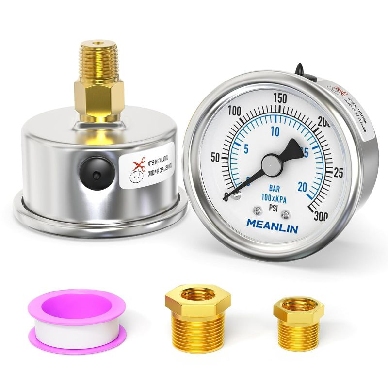 Photo 1 of Pressure Gauge Stainless Steel