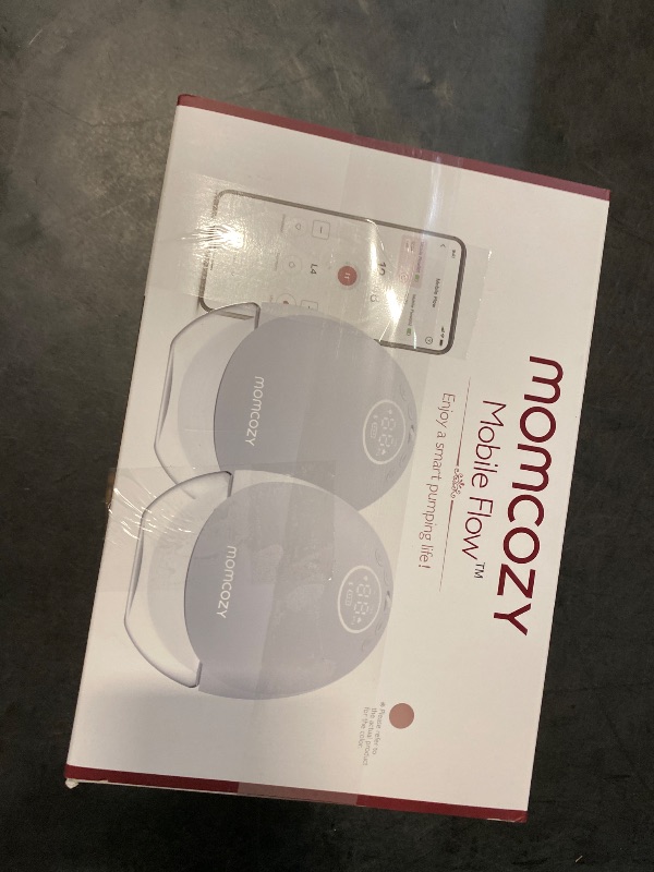 Photo 1 of Momcozy Breast Pump Hands Free Upgraded Mobile Flow | M9, App Discreet Control with Personalized Multi-Modes & 15 Levels, Wearable Breast Pump 24mm, 2 Pack Cozy Red