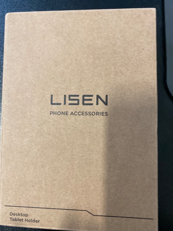 Photo 1 of LISEN Tablet Stand for iPad Stand Holder Desk, Foldable Home Office Desk Accessories Travel for iPad Holder Dorm College Essentials Portable Monitor Stand Fits Tabs Kindle iPhone 4-15.9" Black