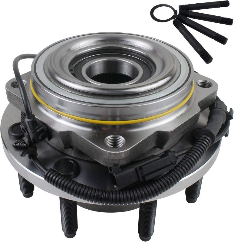 Photo 1 of 515130 4x4 4WD Front Wheel Bearing Hub Assembly Compatible with 2011-2016 F-250 F-350 Super Duty,8Lug w/ABS