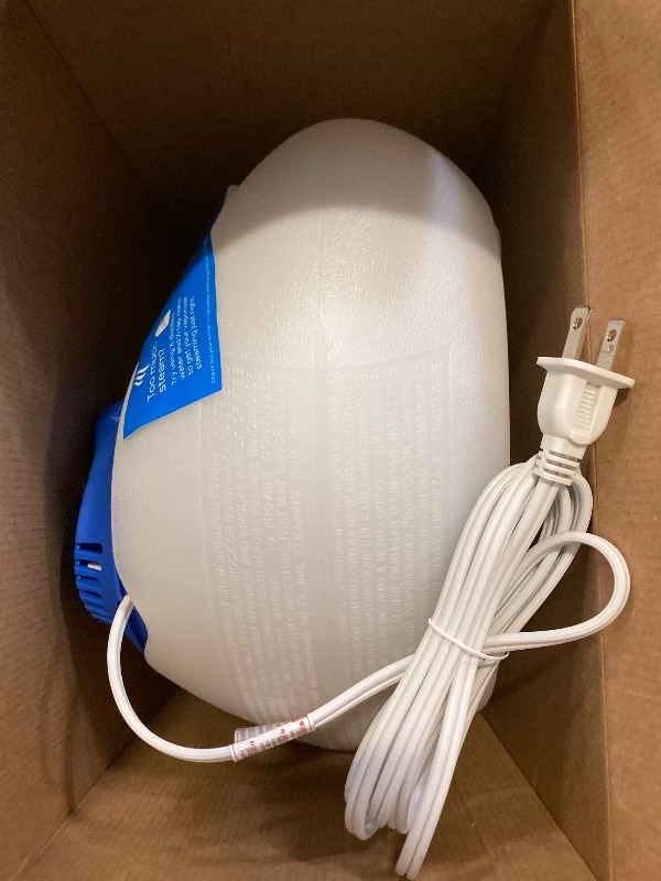 Photo 1 of Vicks Warm Steam Vaporizer, Small to Medium Rooms, 1.5 Gallon Tank – Warm Mist Humidifier for Baby and Kids Rooms with Night Light, Works with Vicks VapoPads and VapoSteam