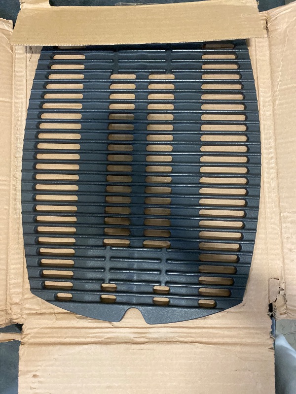 Photo 1 of Oklagarden Q1200 Replacement Grill Grates for Weber Q1000 Grill Replacement Parts Weber Q1200 Q120 Q100 Q140 Q1400 Grates Parts 7644 7582 Cooking Grates Weber Baby Q Grill Parts Full Size Heat Plates