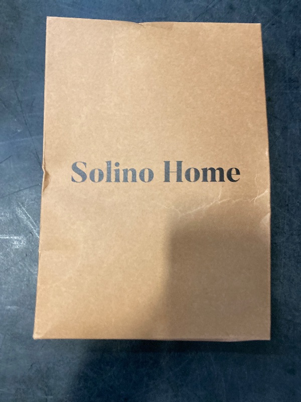 Photo 1 of Solino Home Scallop Linen Napkins Set of 4-100% Pure Linen Garden Green and White Round Dinner Napkins Cloth 20 Inch - Giselle Scallop Edge, Handcrafted and Machine Washable Fabric