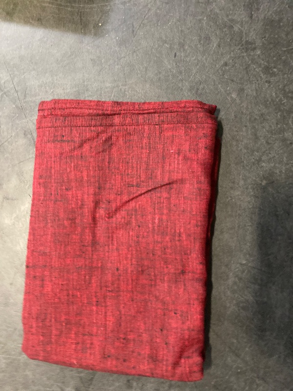 Photo 1 of Solino Home Linen Napkins Set of 4-100% Pure Linen Red Garnet Dinner Napkins Cloth 20 x 20 Inch for Spring, Mothers Day, Memorial Day - Athena, Handcrafted and Machine Washable