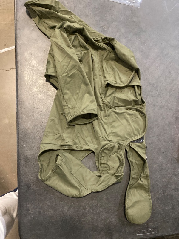 Photo 1 of SIZE XL Kuoser Thigh Wound Protective Sleeve for Dogs, Dog Surgery Recovery Suit for Rear Legs, Dog Recovery Sleeve for Female Male Dogs, Dog Onesie After Surgery Pet Surgical Suit for Spay Neuter, Green 