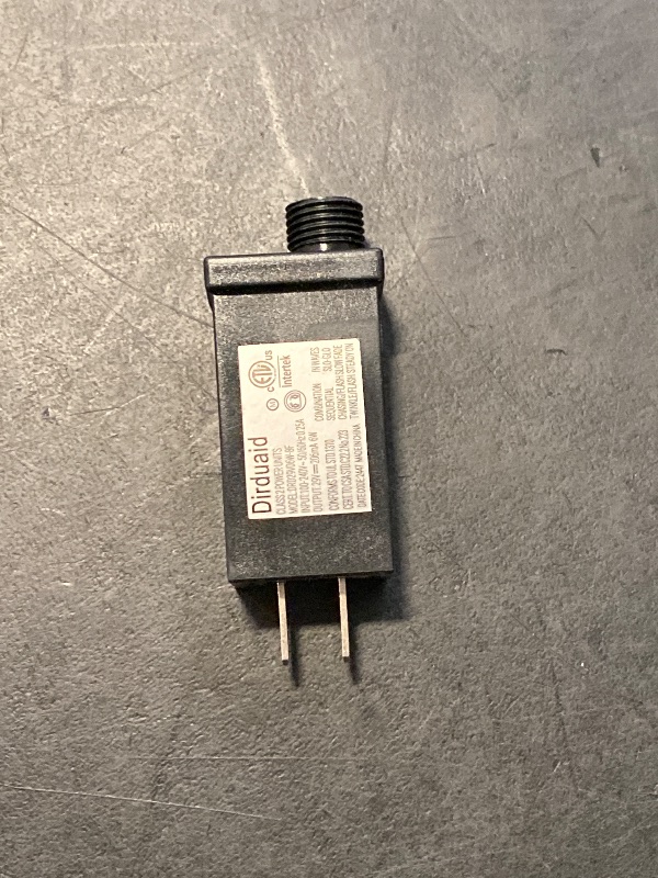 Photo 1 of Dirduaid 29V 6W LED Transformer Class 2 Power Supply, IP44 LED Controller Waterproof Low Voltage Transformer US Plug for Christmas Light, String Light Indoor Outdoor Use (29V 6W)