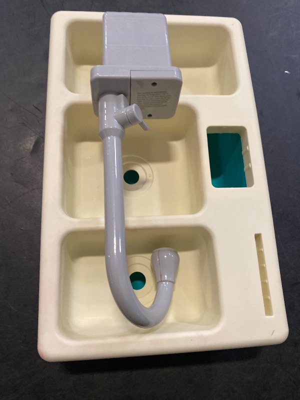 Photo 1 of CUTE STONE Color Changing Play Kitchen Sink Toys, Children Electric Dishwasher Playing Toy with Running Water,Upgraded Real Faucet and Play Dishes,Pretend Role Play Toys for Kids Boys Girls