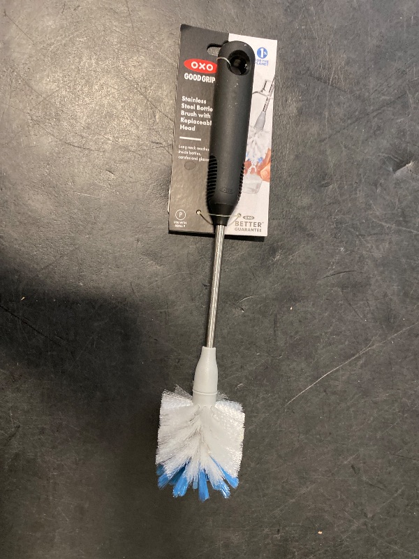 Photo 1 of OXO Good Grips Stainless Steel Bottle Brush with Replaceable Head
