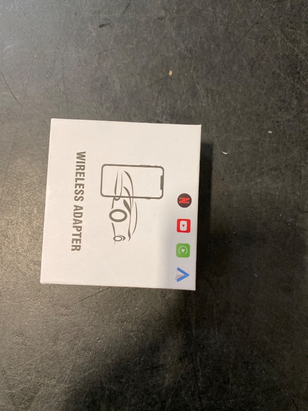 Photo 1 of Wireless Carplay Adapter, Supports Netflix, YouTube, TF Card Plug & Play, Android Auto Wireless Dongle Fits for Factory Wired Car Play Cars
