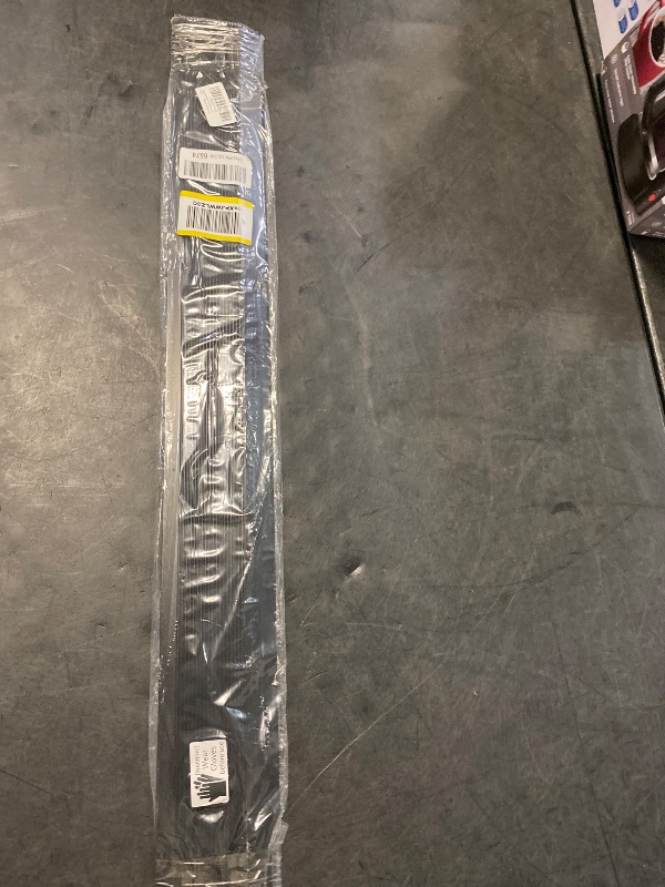 Photo 1 of Aluminum Floor Transition Strip, Threshold Reducer for Doorway Ramp Tiles Laminate Planks, Bridge The Height Gap Between 0.3-1.6 inches (2.9 ft x 3.9 in, Matte Black)