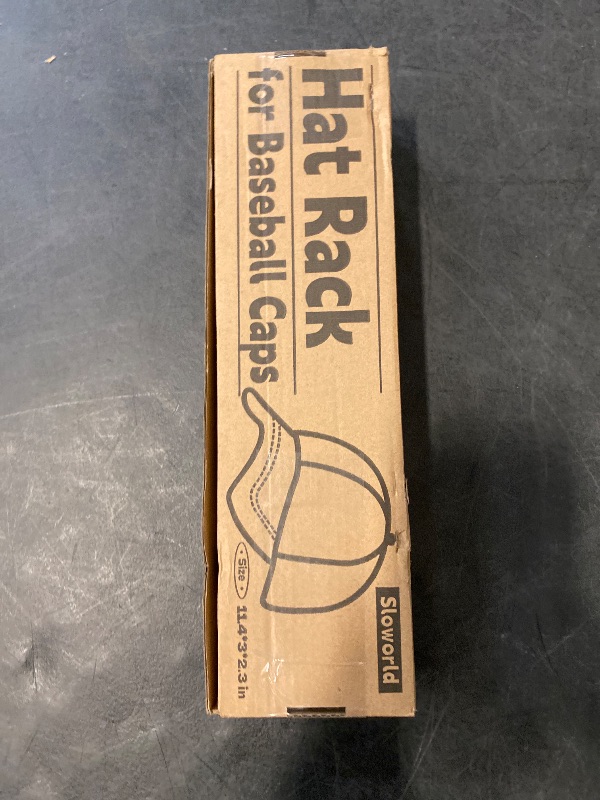 Photo 1 of Hat Stand for Baseball Caps, 2 Pack No Install Acrylic Hat Organizer for 14 Baseball Caps Storage Organizer, Hat Racks Hat Holder Display and Organization for Closet, Bedroom, Dresser (Clear-2Pack)